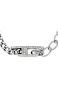 Diesel bransoletka DX1627040 srebrny AA00