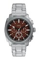 Fossil zegarek srebrny FS6144