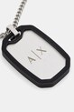 Armani Exchange naszyjnik męski Classic AXG0169040 srebrny AA00