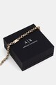 Akcesoria Armani Exchange bransoletka męska ze stali nierdzewnej Classic AXG0175710 złoty