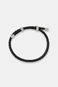 Trussardi bransoletka męska skórzana T-LEATHER czarny TJAXZ18