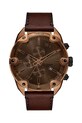 Diesel часы для мужчин Spiked коричневый DZ4698