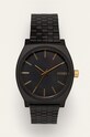 Nixon - Ceas Time Teller Matte Black/Gold negru A451041