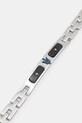 MASERATI náramek pánský z nerezové oceli s diamantem DIAMONDS JM125ATY24 stříbrná AA00