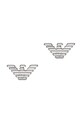 Emporio Armani серьги для мужчин из нержавеющей стали Eagle Logo серебрянный EGS3318040