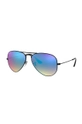 czarny Ray-Ban – Okulary AVIATOR LARGE METAL Unisex