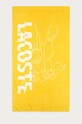 Lacoste Ręcznik LDOUBLE żółty LDOUBLE