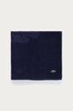 Lacoste asciugamano con aggiunta di lana LSPORT blu navy AA00