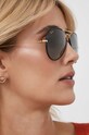 Ray-Ban okulary przeciwsłoneczne AVIATOR FULL COLOR 0RB3025JM czarny