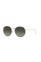 czarny Ray-Ban okulary przeciwsłoneczne ROUND FULL COLOR Unisex