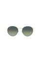 złoty Ray-Ban okulary przeciwsłoneczne ROUND FULL COLOR