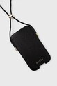 Guess Pokrowiec na telefon iPhone 12 Pro Max GUHCP12LSAPSBK czarny AA00