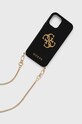 Guess Etui na telefon iPhone 12/12 Pro na tablet czarny GUHCP12MLSC4GBK