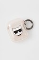 Karl Lagerfeld Pokrowiec na Airpods KLA2UCHGD transparentny KLA2UCHGD