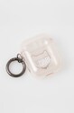 Karl Lagerfeld Pokrowiec na Airpods KLA2UCHGD KLA2UCHGD transparentny AA00
