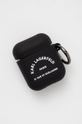 чорний Чохол для Airpods Karl Lagerfeld Unisex