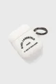 biela Puzdro na Airpods Karl Lagerfeld Unisex