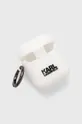 Puzdro na Airpods Karl Lagerfeld biela