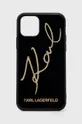 Karl Lagerfeld Etui na telefon iPhone 11 Pro KLHCN58DLKSBK