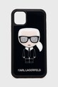 Karl Lagerfeld Etui na telefon iPhone 11 KLHCN61DLFKBK