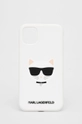 Karl Lagerfeld Etui na telefon iPhone 11 KLHCN61SLCHWH