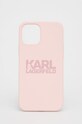 Karl Lagerfeld Etui na telefon iPhone 12/12 Pro KLHCP12MSTKLTLP