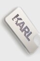 Akcesoria Karl Lagerfeld Etui na telefon iPhone 12 mini KLHCP12SKLMLGR KLHCP12SKLMLGR srebrny