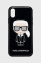Karl Lagerfeld Etui na telefon iPhone X/Xs KLHCPXDLFKBK