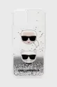 ασημί Θήκη κινητού Karl Lagerfeld iPhone 12/12 Pro Unisex