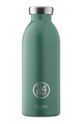 tmavozelená 24bottles - Termo fľaša Rustic Moss Green 500 ml Unisex