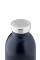 24bottles - Θερμικό μπουκάλι Rustic Deep Blue 500 ml σκούρο μπλε