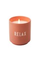 Design Letters - Vonná sviečka 6x5,5 cm béžová 10107000NUDERELAX