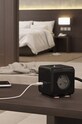 Decor Allocacoc - Zásuvka PowerCube Extended USB BLACK 3 m. 2404BK/FREUPC čierna