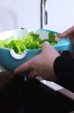 Allocacoc - Багатофункціональна посудина BalanceColander блакитний DH0146BL/EQBLCO