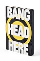 Nuuna - Блокнот BANG HEAD HERE жёлтый 54464