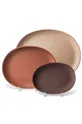 brązowy Pols Potten talerze dekoracyjne (3-Pack) Unisex