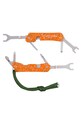 Decor Gentelmen's Hardware - Multifunkčný nôž pre extrémne športy 9 v 1 Adrenaline GEN311 oranžová