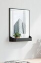 Salon i sypialnia Umbra ramka na zdjęcie z półką 20 x 25 1016758.040 czarny