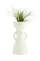 biały Madam Stoltz wazon dekoracyjny Unisex