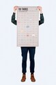 DOIY - Постер 100 Things You Must Do Before You Die DYPOSTTHE сив