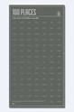 DOIY plakat 100 Places You Must Visit Before You Die zielony DYPOSTPLE