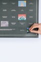 DOIY plakat 100 Places You Must Visit Before You Die DYPOSTPLE zielony