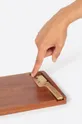 DOIY deska do serwowania z wbudowanym nożykiem brązowy