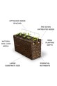 Veritable - Insertie de seminte rosii cherry rosii VLIN.L5.Tom016