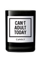 Candly - Lumanare parfumata de soia Can't adult today 250 g negru No1CAT