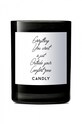 Candly - Ароматична соєва свічка Everything you want is just outside your comfort zone 250 g чорний No3EYW