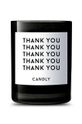 crna Candly - Mirisna svijeća od sojinog voska Thank You Unisex