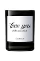 Candly - Ароматическая соевая свеча Love you to the moon and back 250 g чёрный No11LYT