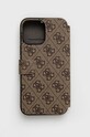 Аксесуари Чохол на телефон Guess GUBKP13X4GMGBR коричневий