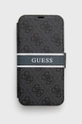 szary Guess Etui na telefon iPhone 13 Unisex